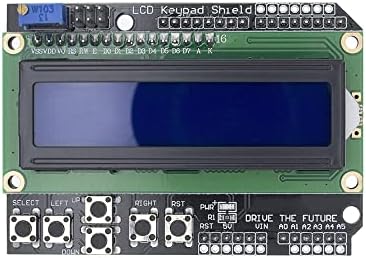 1 парчиња LCD LCD Keypad Shield Module Display Blue Screen