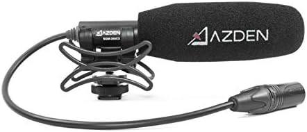 Azden SGM-250CX Професионален компактен микрофон со пушка од кина