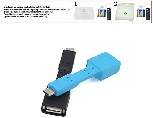 Лесен преносен удобен тип-Ц машки до USB 3.0 Femaleенски конвертор OTG Data Connector, зелена
