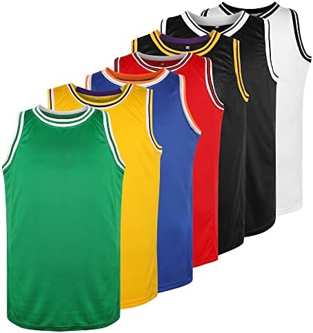 Мезосперо празно кошаркарска дрес 90-тите хип-хоп облека за забава, Менс обична мрежа атлетска вежба спортски кошули S-3XL