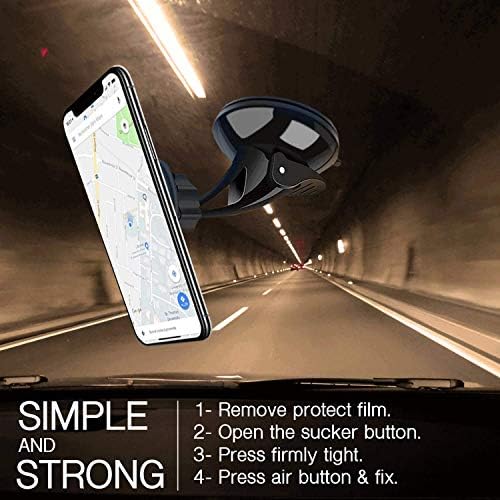 Spinoo Pop Clip Car Mount for Pop Grip Корисници-Вклучува приклучок за прилагодување на телефон и 3 прилагодливи и цврсти поп-монтирани монтирани автомобили, како што се 1 монтирање