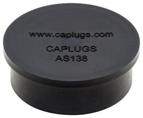 Caplugs QAS13810AQ1 Пластичен електричен конектор за прашина капа AS138-10A, PE-LD, исполнува нова SAE Aerospace Specification AS85049/138. Погледнете цртеж, црвено