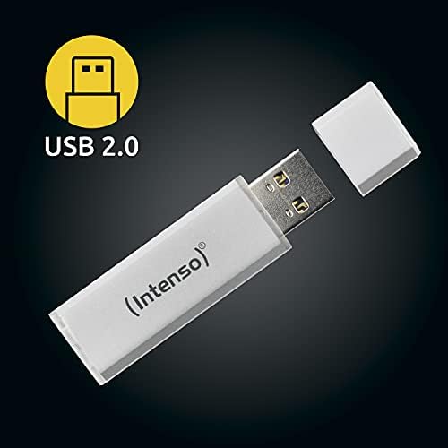 Intenso Alu Линија Сребрена 8GB USB Стап 2.0