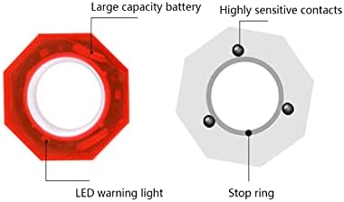 Анти-loosening LED предупредување Паметно орев за безбедносен кран на кулата Кран кран на завртката против враќање