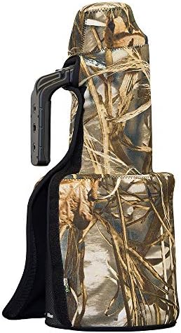 Lenscoat Travelcoat Camuflage Neoprene Lens Cover Protection Prailcoat Nikon 600 VR fl w/Hood, RealTree Max4