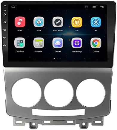 LEXXSON Carplay Радио Андроид 9.1 Автомобил Радио За Mazda 5, Поддршка Apple Carplay/Android Auto, 9 Инчен Капацитивен Екран На