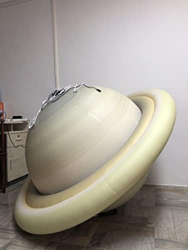 60 '' Голем надувување на сатурн, балон на надувување на планетата за астрономија за институција за образование/планетариум/продавница/клупска