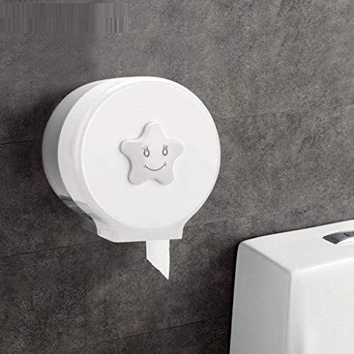 SCDZS Транспарентен држач за тоалетна хартија-пластичен држач за тоалетна хартија домаќинство бања бања држач за хартија поставена од wallид