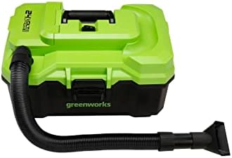 Greenworks 24V Trubrushless ™ безжичен влажен / сув продавница вакуум + додатоци, само алатка