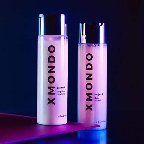 Проект за коса XMONDO X DETOX SHAMPOO | Веганска формула со екстракти од масло од арган, боровинки и јаболка и витамин Е за реставрација,