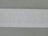 MJ May 1014-AP-PB/H-30 Welcro Brand, 1 широк, обичен грб, кука, должина од 30 ', бело