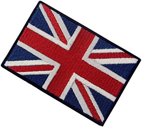 Ембтао Британската Унија Џек Извезени Печ Англија Знаме ВЕЛИКА Британија Велика Британија Железо На Шие На Амблем