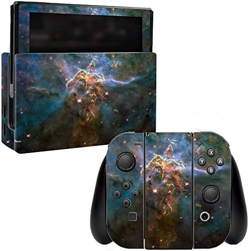 MOINYSKINS SKING компатибилна со Nintendo Switch - Eagle Nebula | Заштитна, издржлива и уникатна обвивка за винил декларална