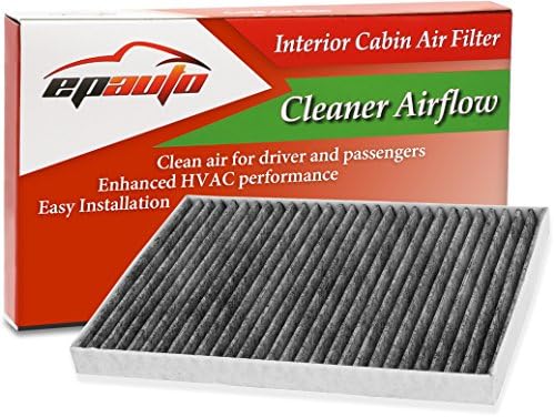 Замена на EPAUTO CP179 за Toyota/GMC/Buick/Saturn Premium Cabin Air Filter вклучува активиран јаглерод