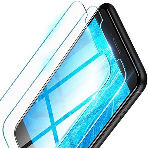 Заштитник на екранот Орибокс стакло за iPhone 8 Plus, 7 Plus, 6S Plus, 6 Plus Plus Tempered Glass Ectage Ecter, Clear 2-пакет