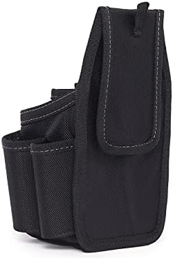 TargeBuilt - Алатка плус торбичка - 7 џебови и задниот џеб - тешка и издржлива, тетратка џеб, клип за мерка на лента -