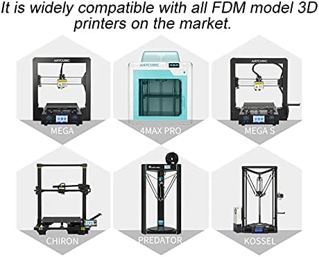 Материјали за печатење 3D DAMI 3D печатач PETG FILAMENT 1.75mm за димензионална точност на 3Д печатач +/- 0,02mm 1kg 1 spool