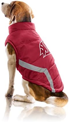 Littlearth NCAA Unisex-Adult Pet Puffer Vest