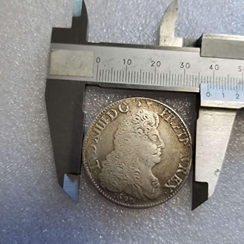 АВЦИТИ Антички Ракотворби француски 1690 Сребрен Долар Комеморативна Монета На Големо #2015