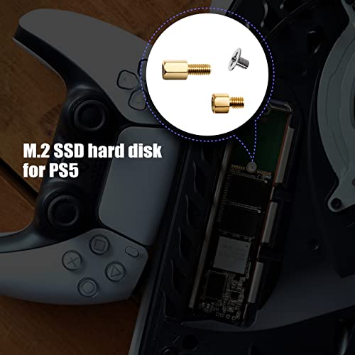20PC PS5 M. 2 SSD Завртки И Растојание Комплет, Замена M. 2 Ssd Монтажа Завртки Комплет ЗА PS5, PS5 SSD Растојание И Завртка Замена, PS5 Конзола
