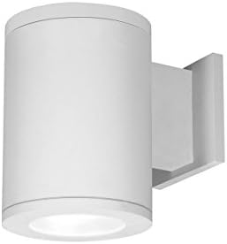 WAC осветлување DS-WS05-F40S-WT цевка Архитектонска 5 LED wallидна светлина директно поплавен зрак 4000k во бела, сингл