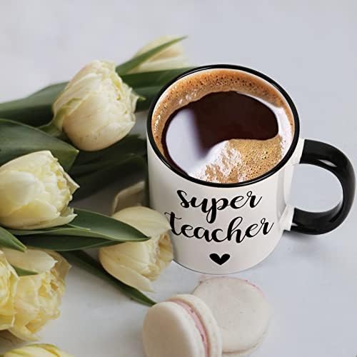 Yhrjwn - подароци за наставници, кригла со кафе за супер наставници, подароци за наставници за жени мажи, подароци за благодарност