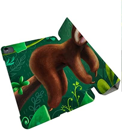 Каваи Мрзливи Тропски Животински Модел Случај Компатибилен Со Сите Генерации iPad Air Pro Mini 5 6 11 инчи 12.9 10.9 10.2 9.7