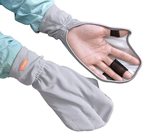 Увцити заштита од сонце ДО 50 тенки ракавици за ладење што дишат отворена дланка за возење на отворено