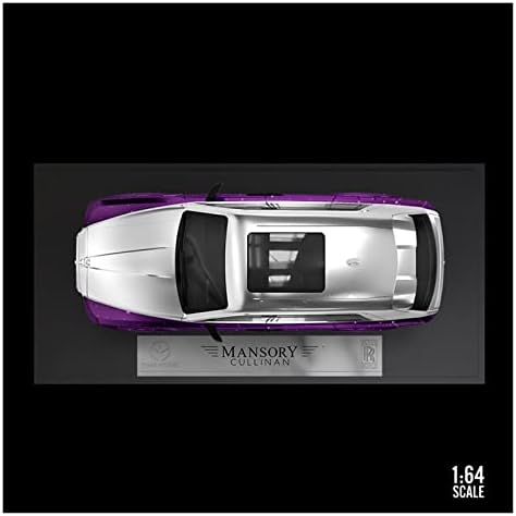 Возила на модели на скала Apliqe за Rolls-Royce Cullinan RWB964 Starry Purple Allow Simulation Car Model 1:64 Софистициран избор