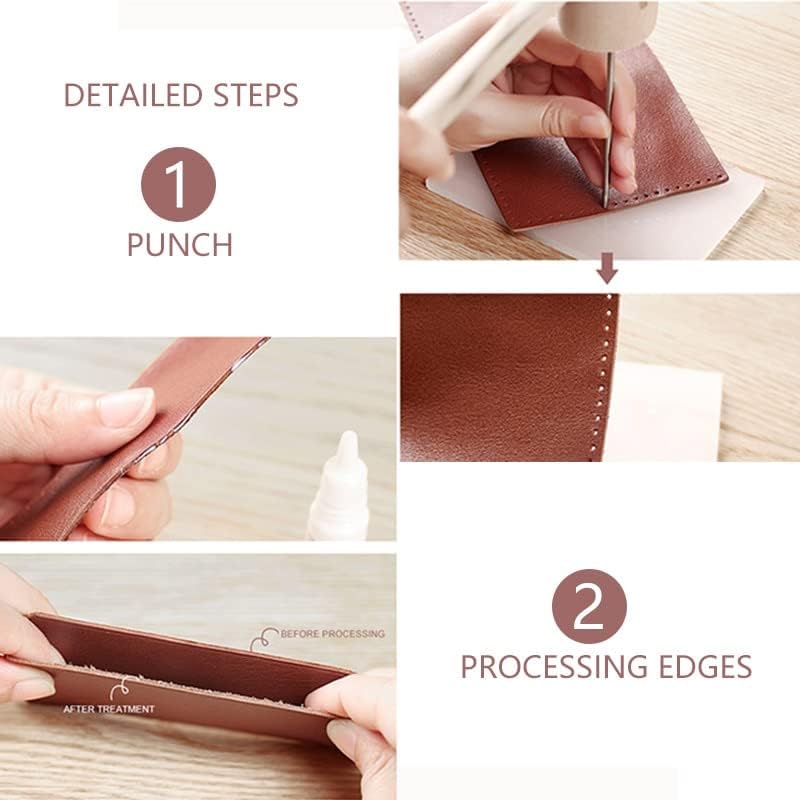 DIY материјални кеси само -направени машки кратки паричникот за кратки паричникот, кожна ткаенина, кожна ткаенина, како што прави материјал