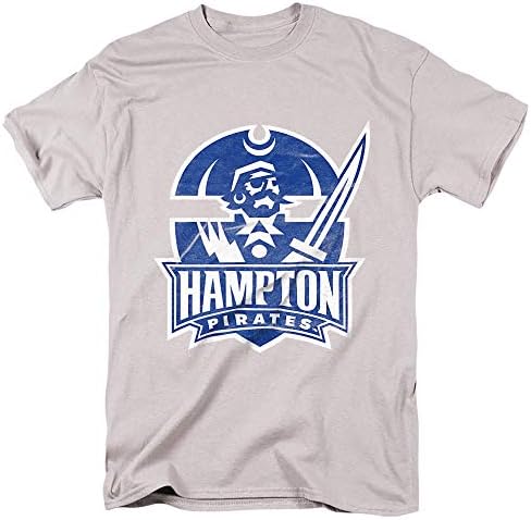 Официјална маица за возрасни Универзитет Хемптон, потребен маица за возрасни за возрасни