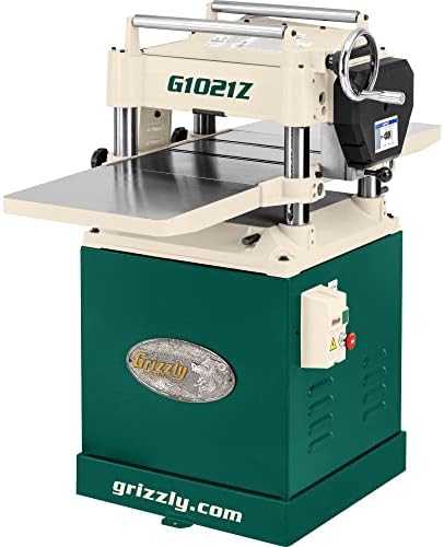 Grizzly Industrial G1021Z - 15 3 HP планер со штанд на кабинетот