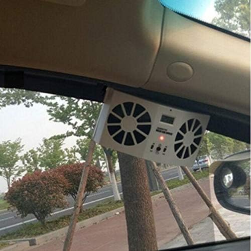 YCZDG автомобил соларен издув вентилатор соларна автомобил издувен вентилатор автомобил соларна ладење Артефакт издувен топлински издувен