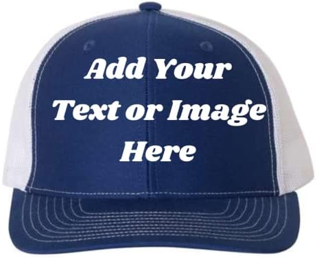 Ричардсон 112 пакет од 12 сопствени капа со везени текст/лого, персонализирана прилагодлива капа за камионџии Snapback