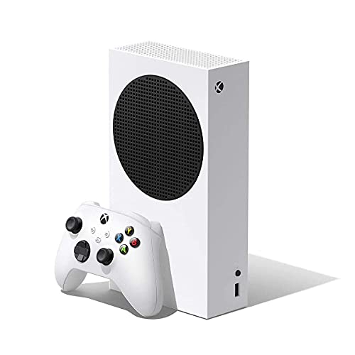 Microsoft-Xbox Series S 512 GB SSD целата дигитална конзола, безжичен контролер, до 120 fps, резолуција за игри од 1440p, HDR, AMD Freesync