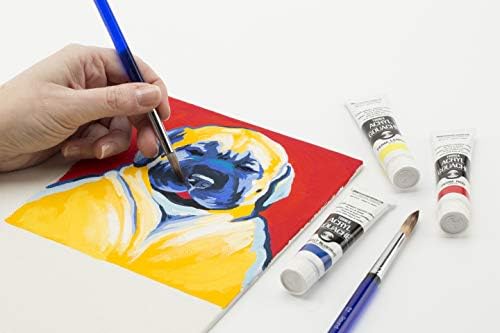 Тарнер боја работи акрил гуаче уметник акрилна боја - единечна цевка од 100 мл - бела
