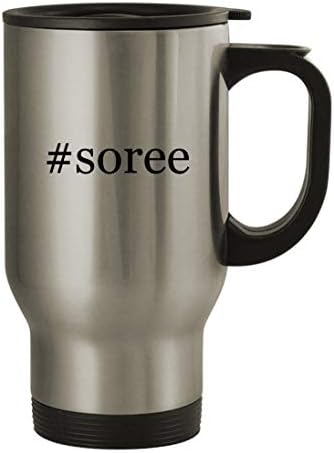 Подароци на Ник Нок soree - 14oz кригла од не'рѓосувачки челик, сребро