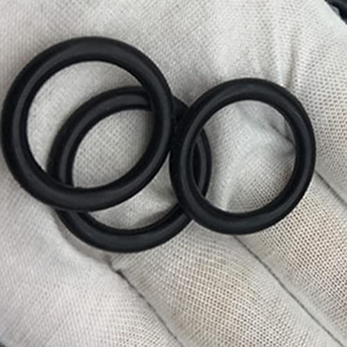 Othmro 10pcs нитрилна гума О-прстени, 3,1 mm жица DIA 58mm OD метрички запечатување нитрил NBR гумени мијалници за запечатување на нафта или