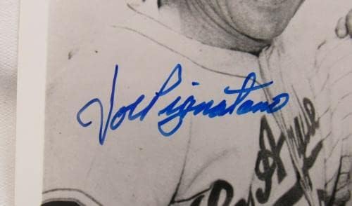 Боб Аспромонте Кен Аспромонте oeо Пињатано потпиша автоматски автограм 8x10 Фото I - Автограмирани фотографии од MLB