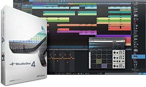 Mackie Onyx Artist 1-2 Audio интерфејс со Pro Tools Прв музички софтвер, Atom MIDI Prad Controller, CR3-X Monitor Pare, Microphone Condenser