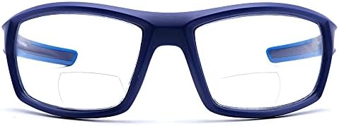 Очили за безбедност на бифокални Витензи со читатели се обвиткуваат околу безбедносно читање заштитни очила за заштитни очила