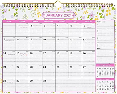 Cabilock 2024 Година Ѕид Календар Голема Месечна Задача Краен Рок Календар Виси Одбројување Календар Ѕид Уметност ѕид монтирани
