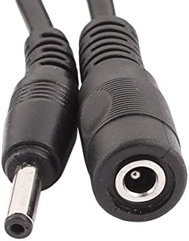 AEXIT 3 метар Аудио и видео додатоци 9.8ft DC MALE до женски 3,5 x 1,35 mm Адаптер за продолжување на кабелот за конектори и адаптери CCTV камера
