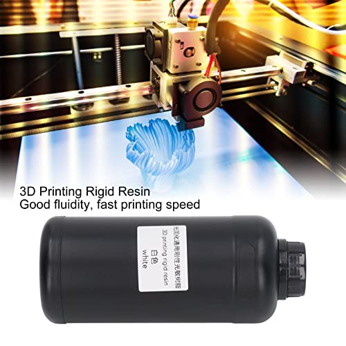Лекување цврста смола, голема точност 1000ml добра флуидност 3Д печатач смола отпорна на ниско намалување со помалку мирис за модели на десктоп