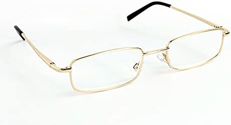 Блискоизбраните очила за читање растојание од миопија златна рамка моќ -1,00