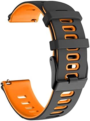 Wtukmo 20 22mm Watchband За Garmin Venu 2 Спорт Нараквица Претходник 645 245 55 158 Vivoactive 3 4 Силиконски Нараквица Ремен