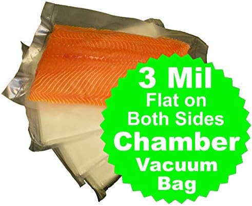 Комори торбички торбички 1000 парчиња 3 мил 8 x 15 БПА бесплатна храна оценка за готвење комерцијална комора за вакуумска заптивната каса Импулс