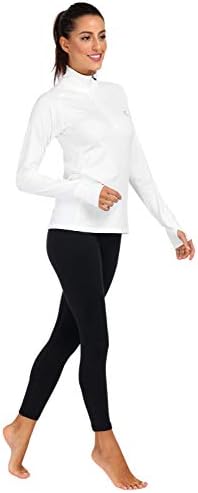 Женска јога јакна 1/2 поштенски пуловер Термичко руно атлетски долг ракав што работи на врвот со дупки со палецот
