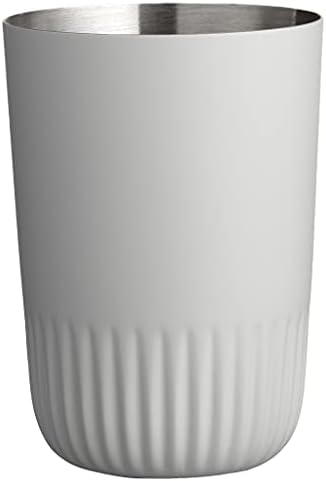 Sødahl 977309 Nordic Design Brand Luxury Tumber Tumbler, 3,1 x 3,1 x 4,3 инчи, Plissé светло сива