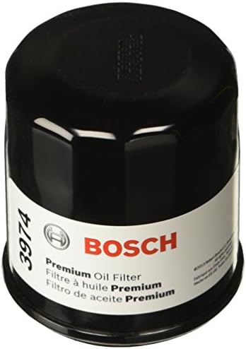 Bosch 3974 Premium Filter Oil со технологија за филтрирање на филтрирање - компатибилен со Select Subaru Baja, Crosstrek, Forester, Impreza, Legacy, Outback, WRX, WRX STI